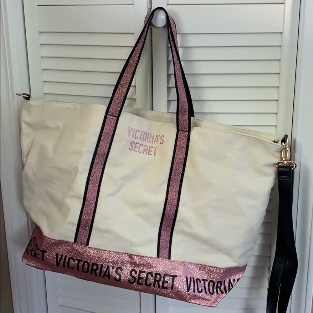 Victoria’s Secret Glitter Travel Tote